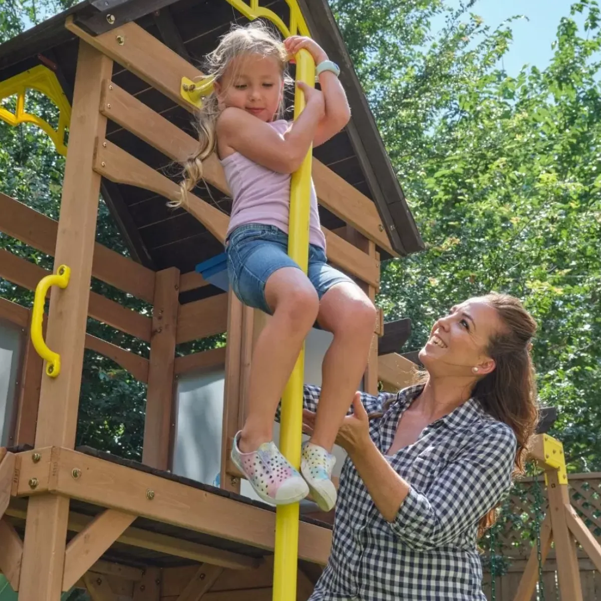Swing Sets^KidKraft Creative Cove Swing Set / Playset