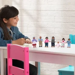 Dolls^KidKraft Doll Family Of 7 - African American