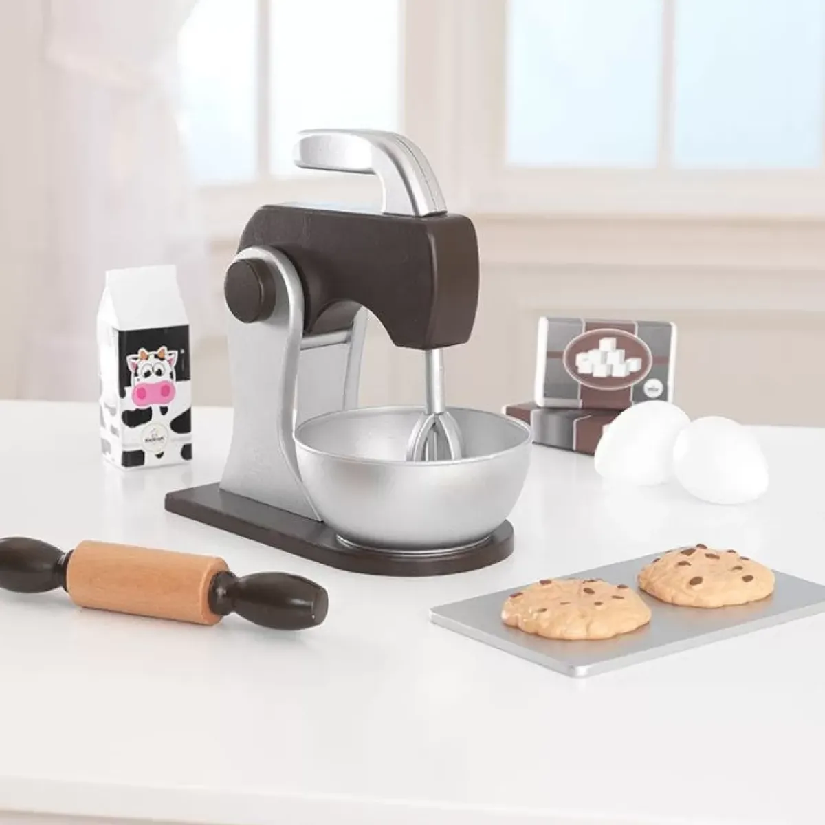 Play Kitchen Accessories^KidKraft Espresso Baking Set