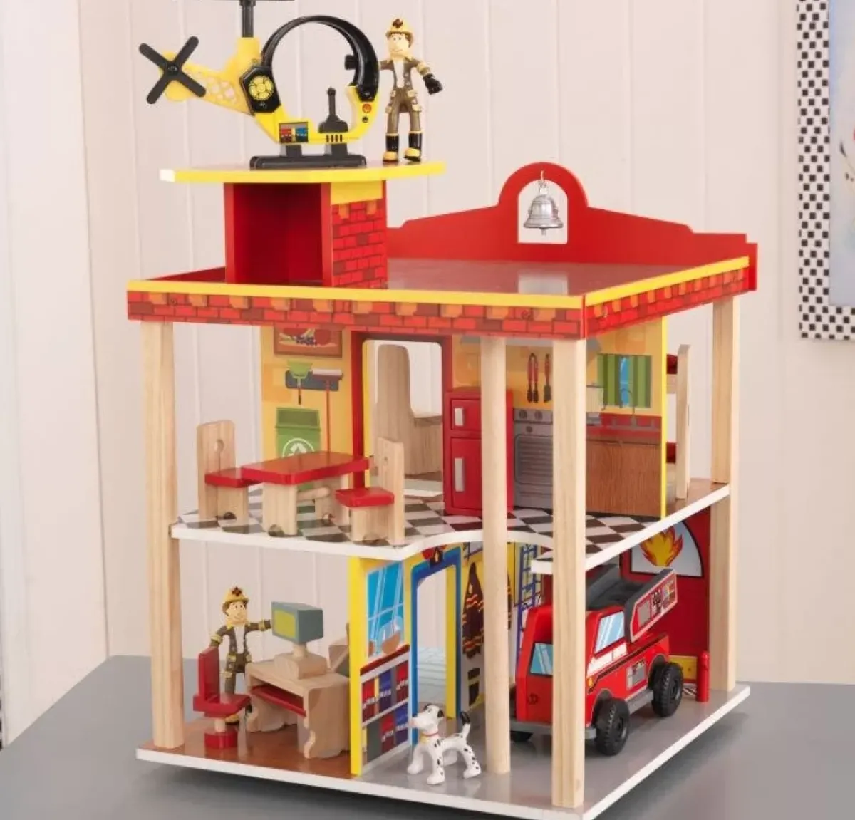 Play Sets^KidKraft Fire Station Set