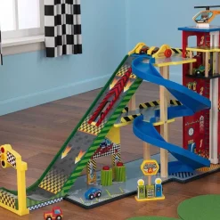 Play Sets^KidKraft Mega Ramp Racing Set