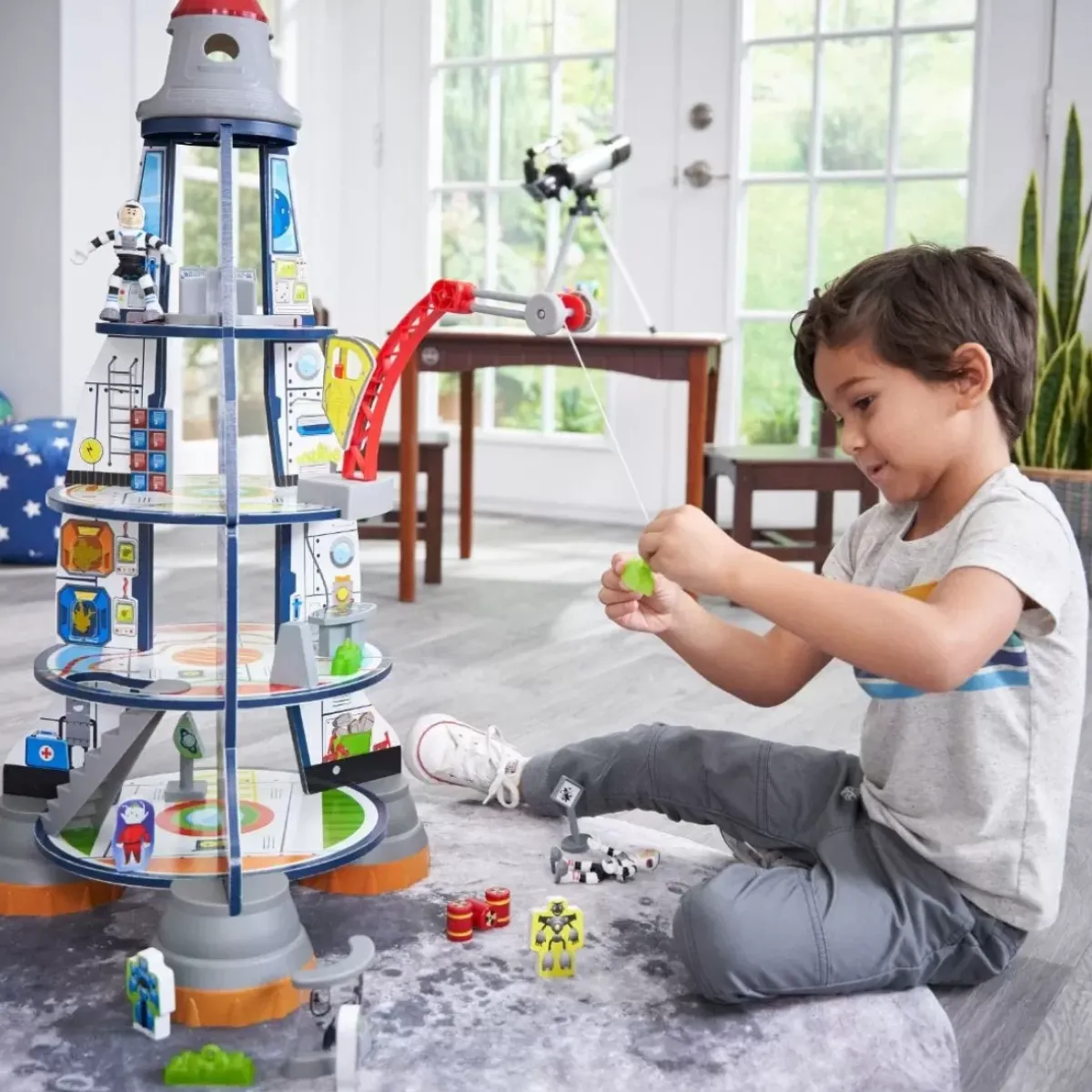 Play Sets^KidKraft Rocket Ship Play Set
